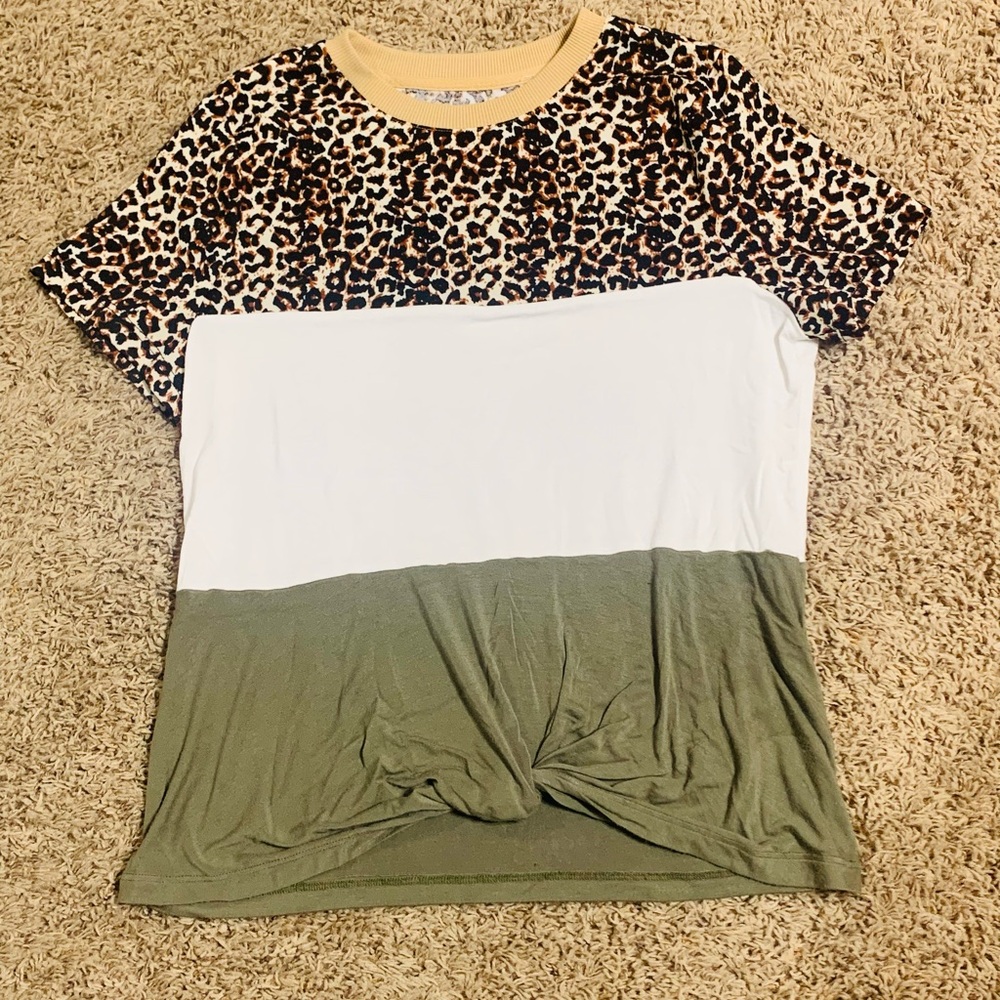 Leopard print shirt